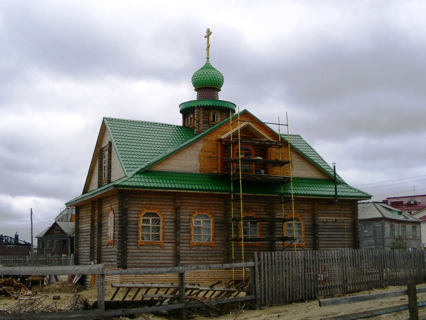 Нарьян-Мар. Моленная Николая Чудотворца. фасады, вид с северо-востока