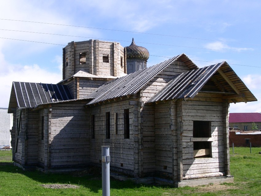 Ижма. Церковь Успения Пресвятой Богородицы. фасады, вид с северо-запада