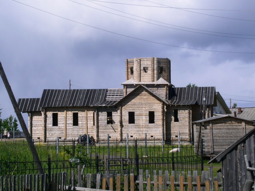 Ижма. Церковь Успения Пресвятой Богородицы. фасады, вид с юга