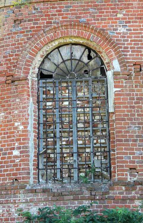Слободка. Церковь Николая Чудотворца. интерьер и убранство, окно