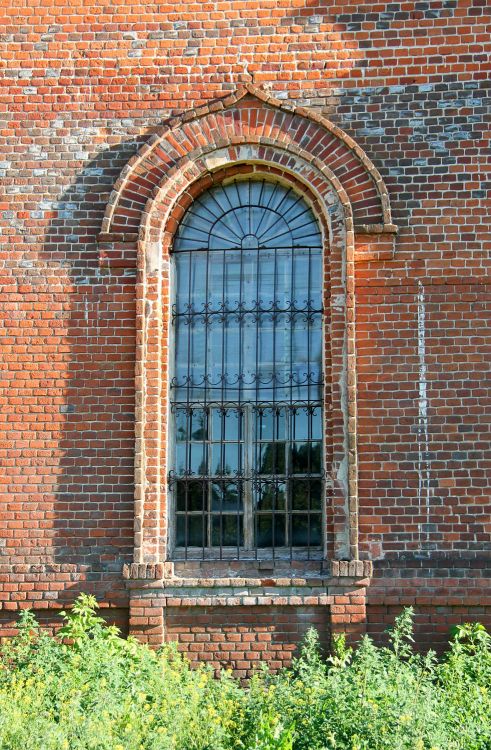 Новый Копыл. Церковь Николая Чудотворца. фасады, окно