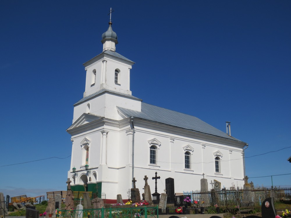 Церковь Космы и Дамиана, Снов (Несвижский район, Беларусь, Минская область). фасады