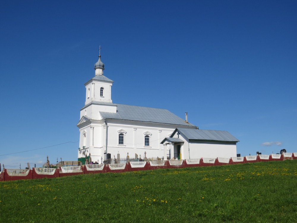Церковь Космы и Дамиана, Снов (Несвижский район, Беларусь, Минская область). фасады
