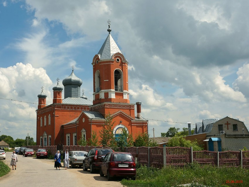 Церковь Благовещения Пресвятой Богородицы, Крутые Хутора (Липецкий район, Липецкая область). фасады
