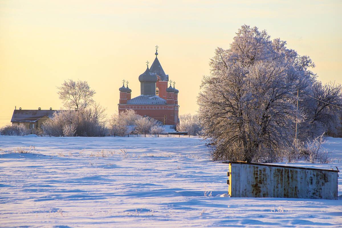 Церковь Благовещения Пресвятой Богородицы, Крутые Хутора (Липецкий район, Липецкая область). художественные фотографии