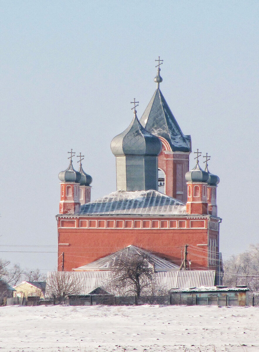 Церковь Благовещения Пресвятой Богородицы, Крутые Хутора (Липецкий район, Липецкая область). фасады