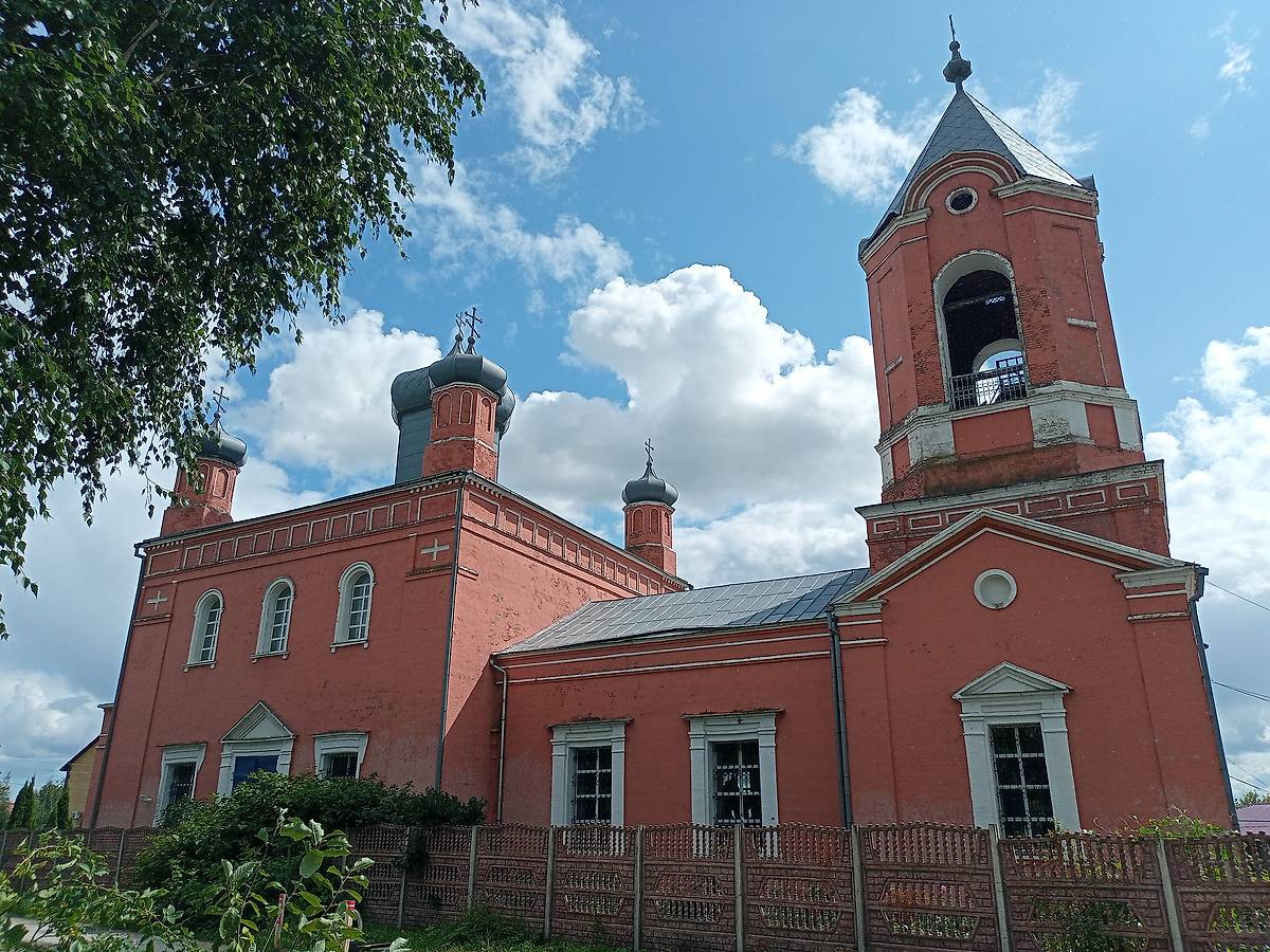 фасады. Церковь Благовещения Пресвятой Богородицы, Крутые Хутора (Липецкий район, Липецкая область)