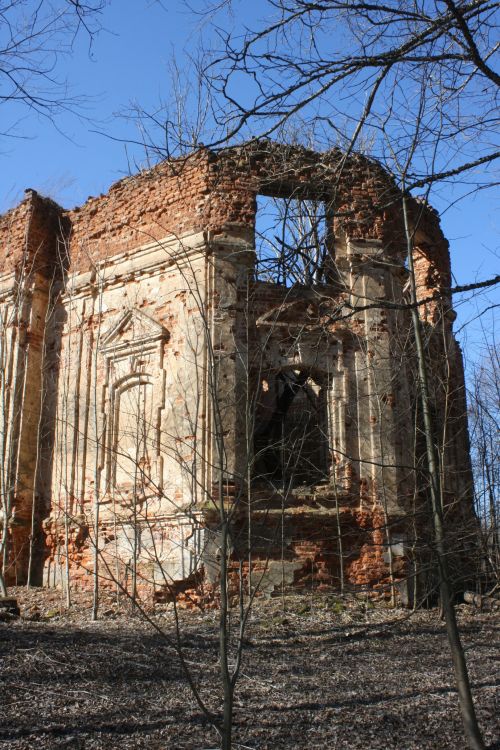 Церковь Успения Пресвятой Богородицы, Гнездилово (Спас-Деменский район, Калужская область). фасады