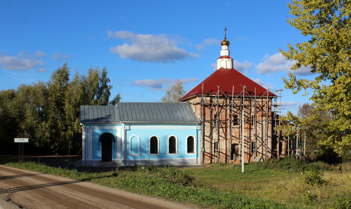 Дмитриановское. Церковь Димитрия Солунского. фасады