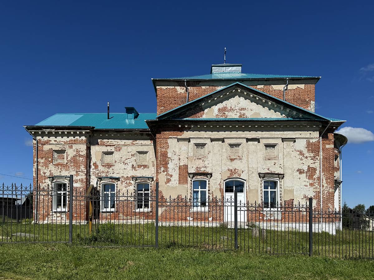 Вид с юга, фасады. Церковь Благовещения Пресвятой Богородицы, Сизябск (Ижемский район, Республика Коми)
