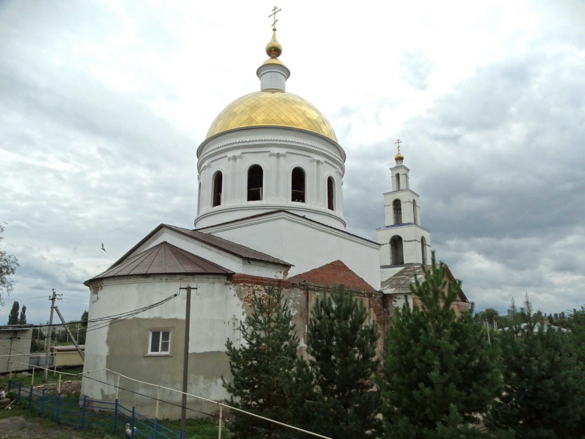 Романовка. Церковь Рождества Христова. фасады