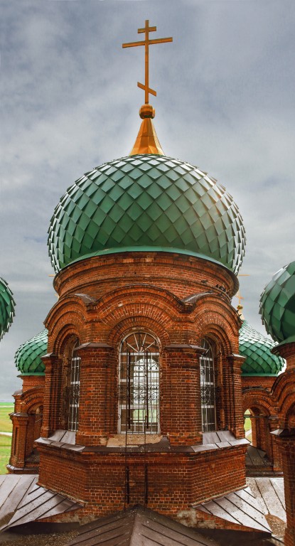 Церковь Михаила Архангела, Переезд (Екатериновский район, Саратовская область). архитектурные детали, с.Переезд,  Церковь Архистратига Михаила
