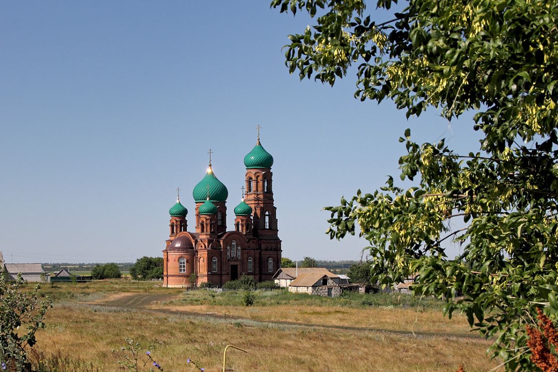 Церковь Михаила Архангела, Переезд (Екатериновский район, Саратовская область). художественные фотографии