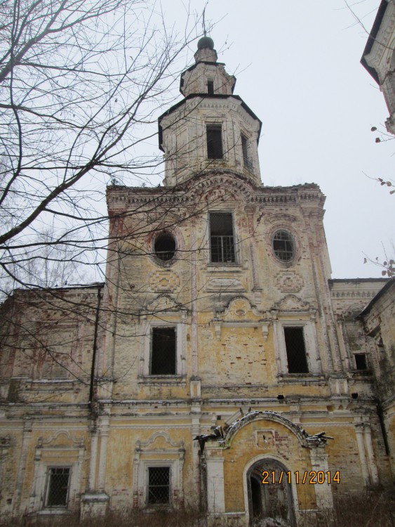 Покрово (Покровское), урочище. Церковь Покрова Пресвятой Богородицы. архитектурные детали