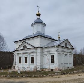 Успенский. Высоковский Ковернинский Успенский мужской монастырь. Церковь Трех Святителей