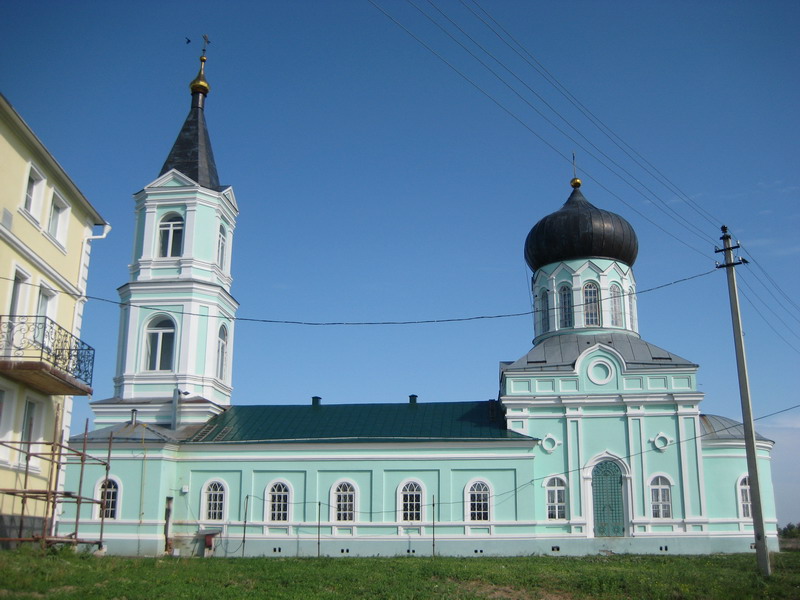 Троицкий скит. Церковь Троицы Живоначальной, Троицкий Скит (Арзамасский район и г. Арзамас, Нижегородская область). фасады, Вид с юга
