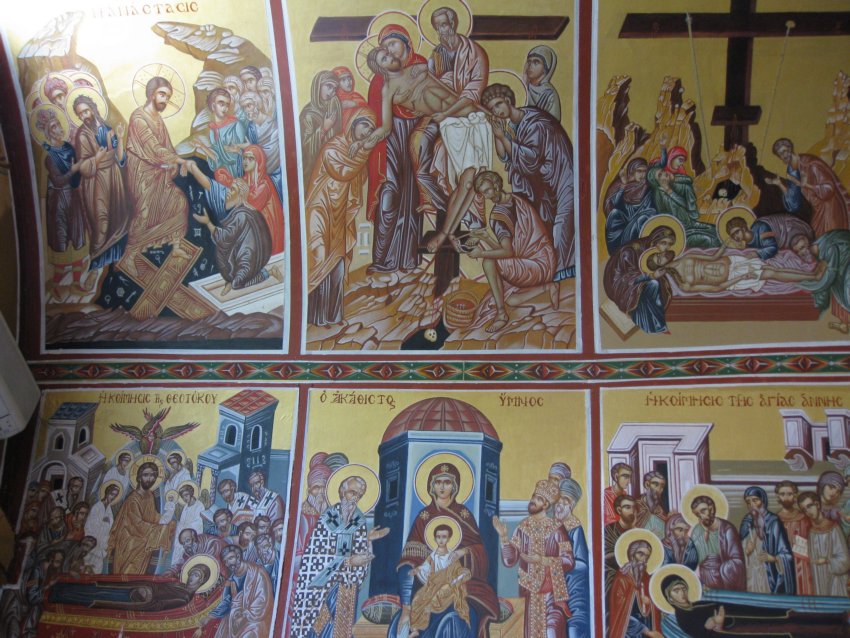 Церковь Маргариты Антиохийской, Лимасол (Лимасол, Кипр). интерьер и убранство, Роспись храма