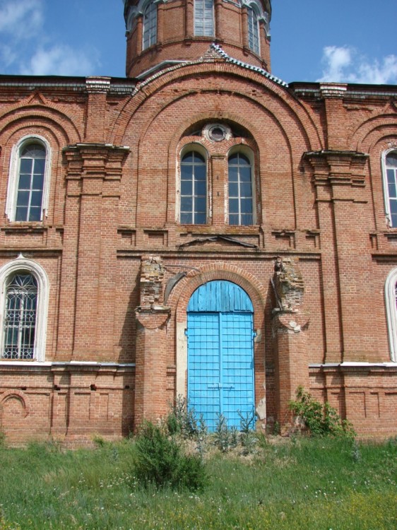 Церковь Михаила Архангела, Подгорное (Романовский район, Саратовская область). фасады, Южный фасад