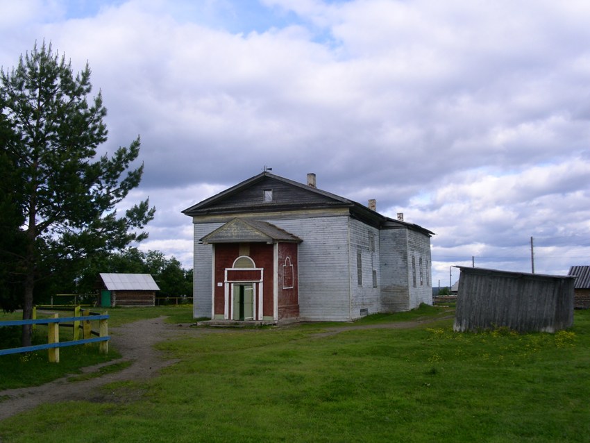 Церковь Сретения Господня, Гам (Ижемский район, Республика Коми). фасады, вид с запада
