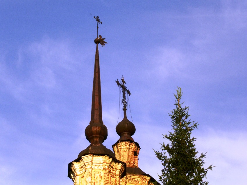 Церковь Покрова Пресвятой Богородицы, Покрово (Покровское), урочище (Лузский район, Кировская область). архитектурные детали
