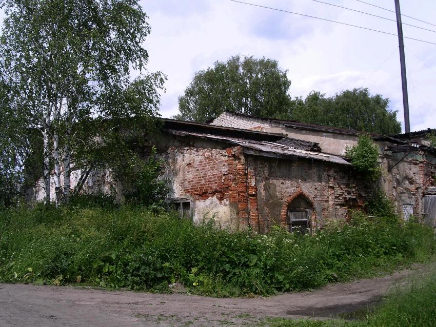 Лальск. Церковь Богоявления Господня. фасады, вид с юго-запада