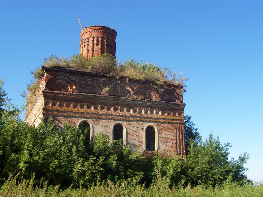 Церковь Константина и Елены, Нагорное (Ряжский район, Рязанская область). фасады