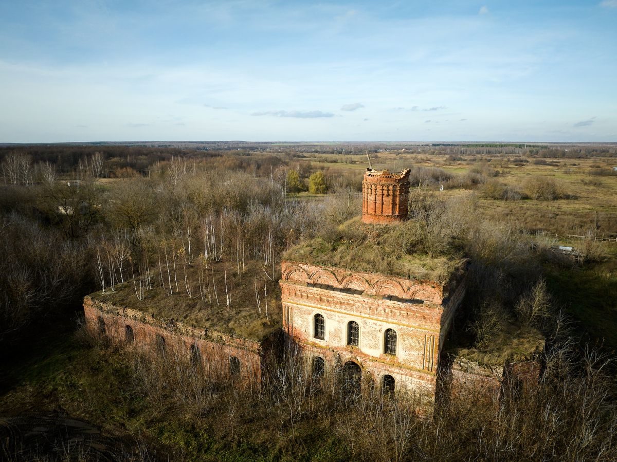 Церковь Константина и Елены, Нагорное (Ряжский район, Рязанская область). фасады