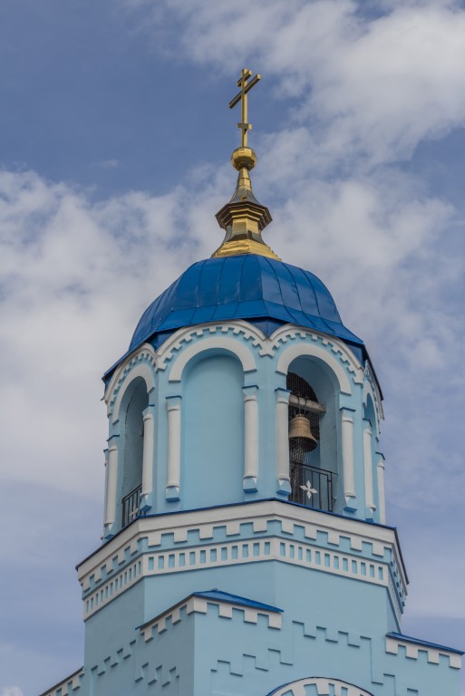 Софийский Успенский женский монастырь. Церковь Успения Пресвятой Богородицы, Усмань (Усманский район, Липецкая область). фасады, Верхний ярус колокольни