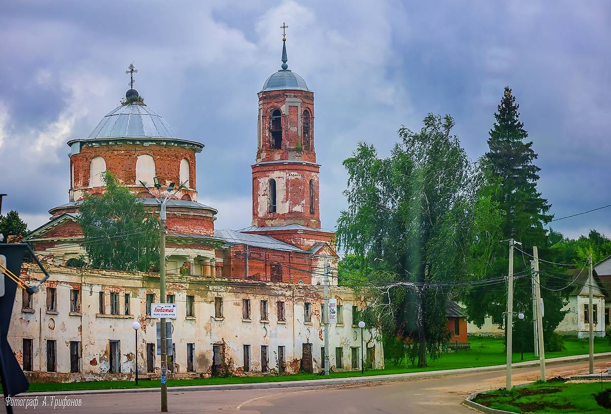 фасады. Церковь Рождества Христова, Истье (Старожиловский район, Рязанская область)
