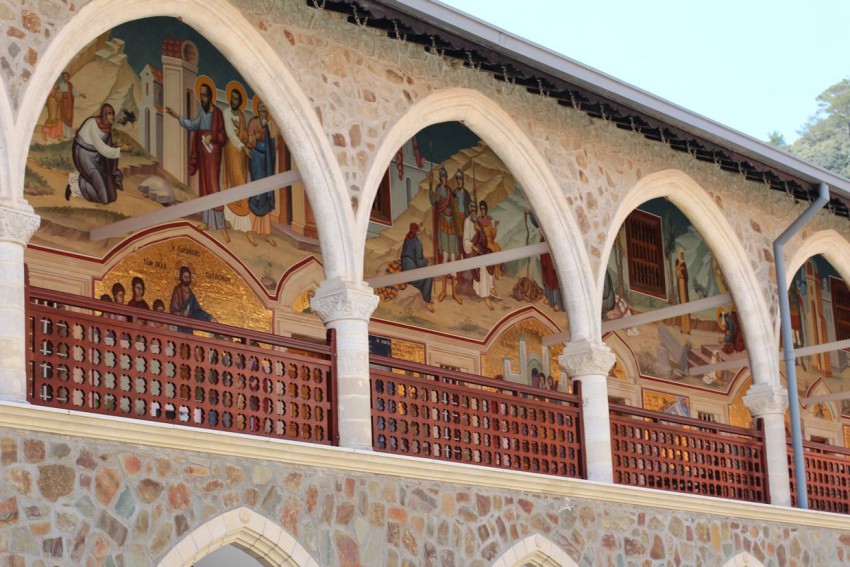 Киккос. Монастырь Киккской иконы Божией Матери. архитектурные детали