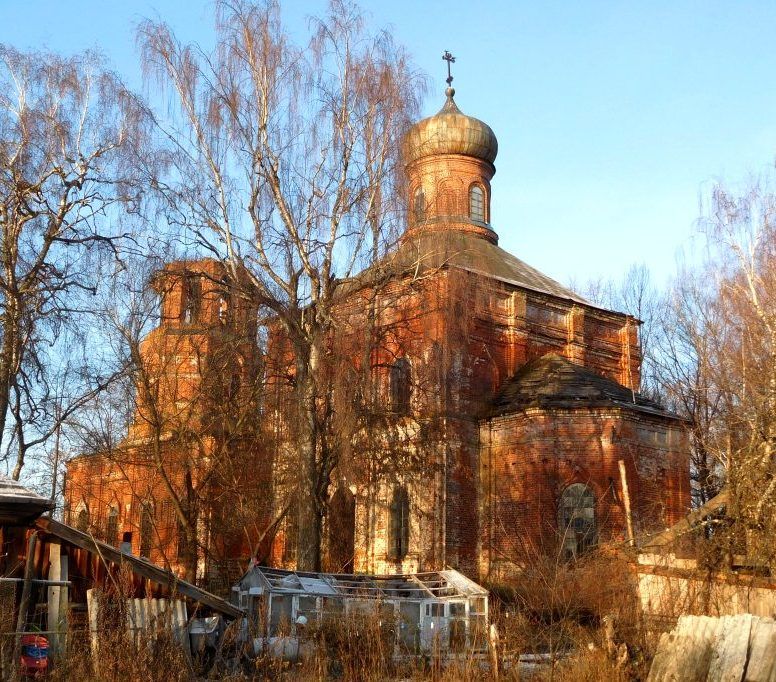 Церковь Параскевы Пятницы, Кирюшино (Городецкий район, Нижегородская область). фасады