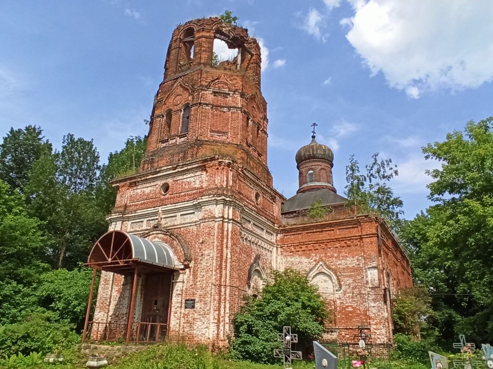 Церковь Параскевы Пятницы, Кирюшино (Городецкий район, Нижегородская область). фасады