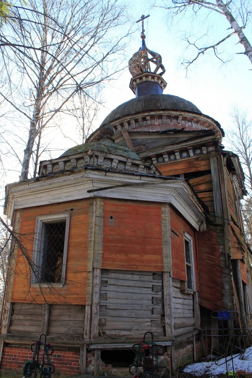 Церковь Николая Чудотворца, Богомолово (Городецкий район, Нижегородская область). фасады