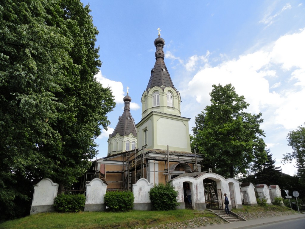 Тракай. Церковь Рождества Пресвятой Богородицы. фасады