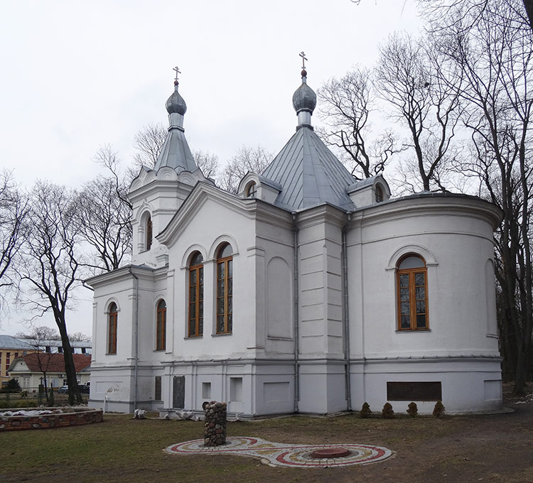 Каунас. Церковь Воскресения Христова. фасады, Вид с юго-востока