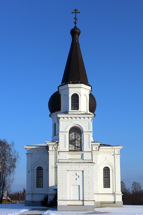 Вевис (Vievis). Церковь Успения Пресвятой Богородицы. фасады