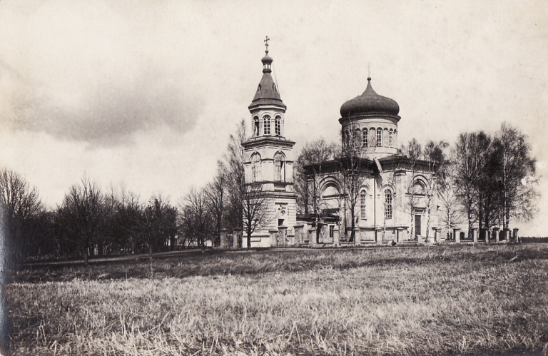 Вевис (Vievis). Церковь Успения Пресвятой Богородицы. архивная фотография