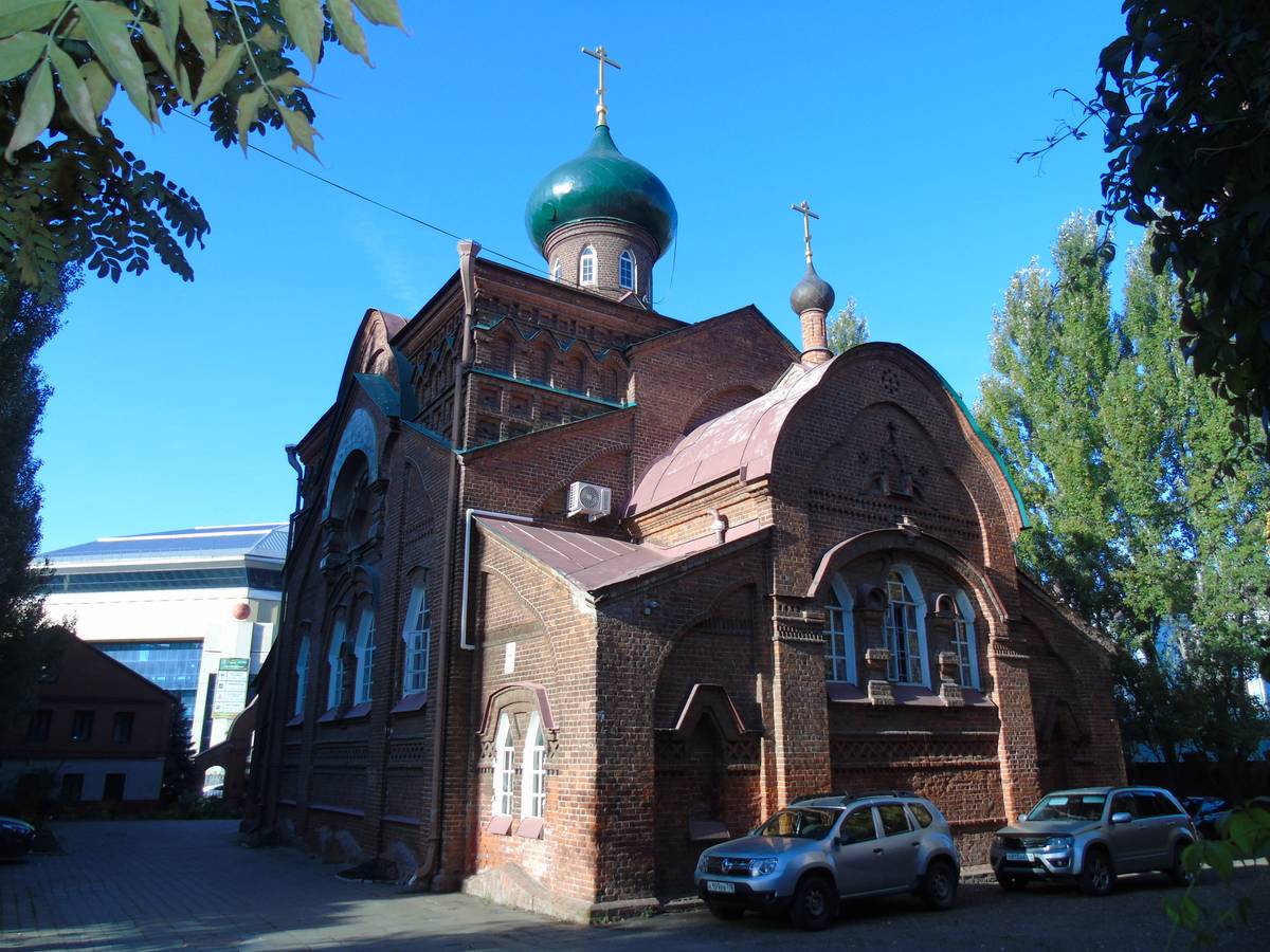 фасады. Церковь Казанской иконы Божией Матери, Вахитовский район (Казань, город, Республика Татарстан)