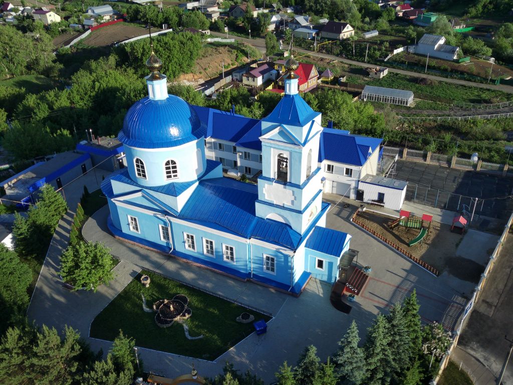 Церковь Покрова Пресвятой Богородицы, Большое Афанасово (Нижнекамский район, Республика Татарстан). фасады