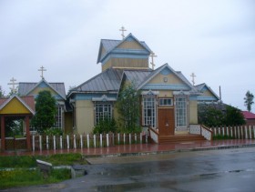 Каргасок. Церковь Спаса Нерукотворного Образа