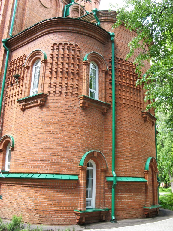 Йошкар-Ола. Собор Серафима Саровского. архитектурные детали, Апсидная часть собора