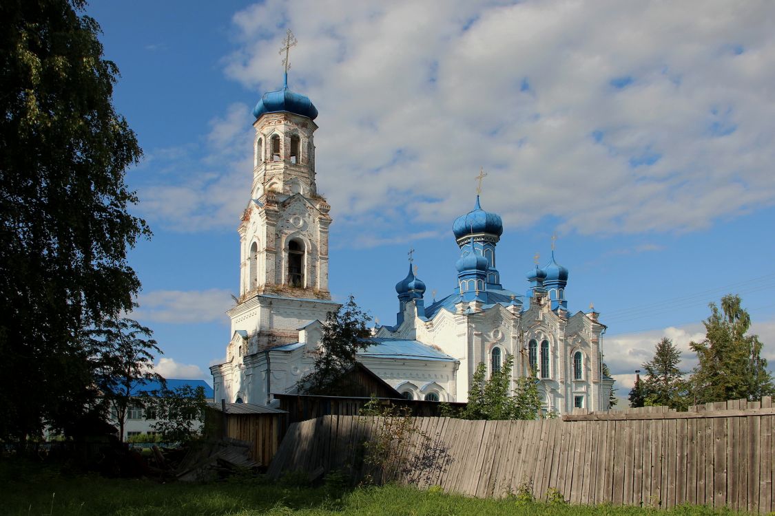 Большое Устинское. Церковь Николая Чудотворца. фасады