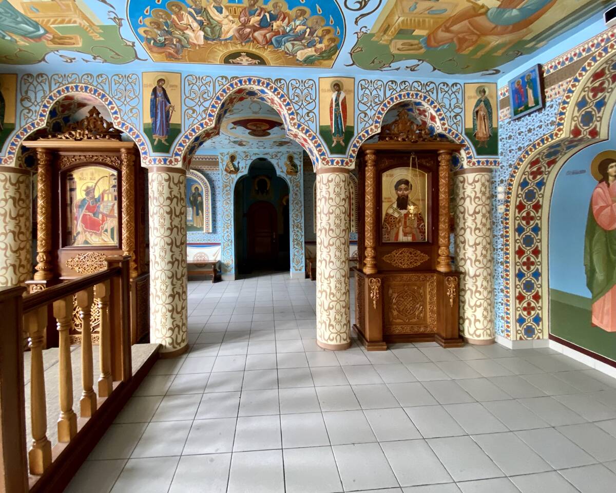 Домовая церковь Татианы Римской при ОмГУ им. Ф.М. Достоевского, Омск (Омск, город, Омская область). интерьер и убранство