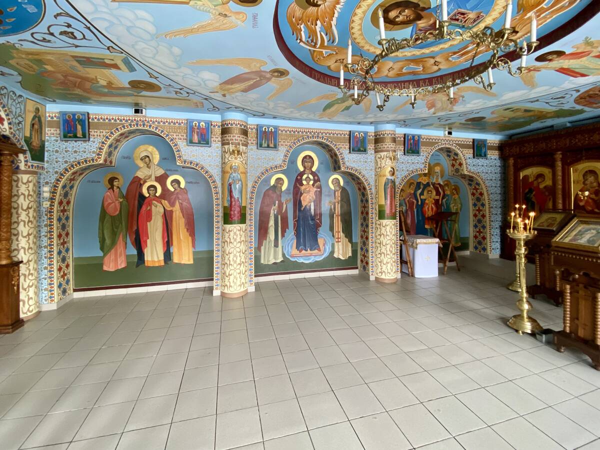 Домовая церковь Татианы Римской при ОмГУ им. Ф.М. Достоевского, Омск (Омск, город, Омская область). интерьер и убранство, Северная сторона
