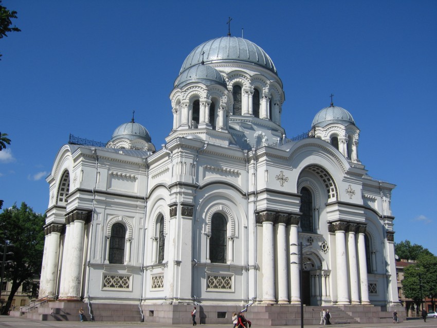 Собор Петра и Павла, Каунас (Каунасский уезд, Литва). фасады