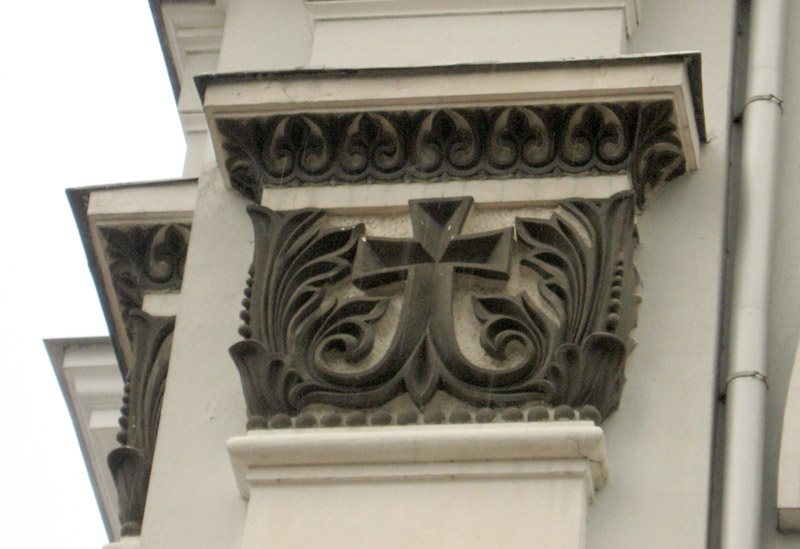 Собор Петра и Павла, Каунас (Каунасский уезд, Литва). архитектурные детали, Капитель пилястр
