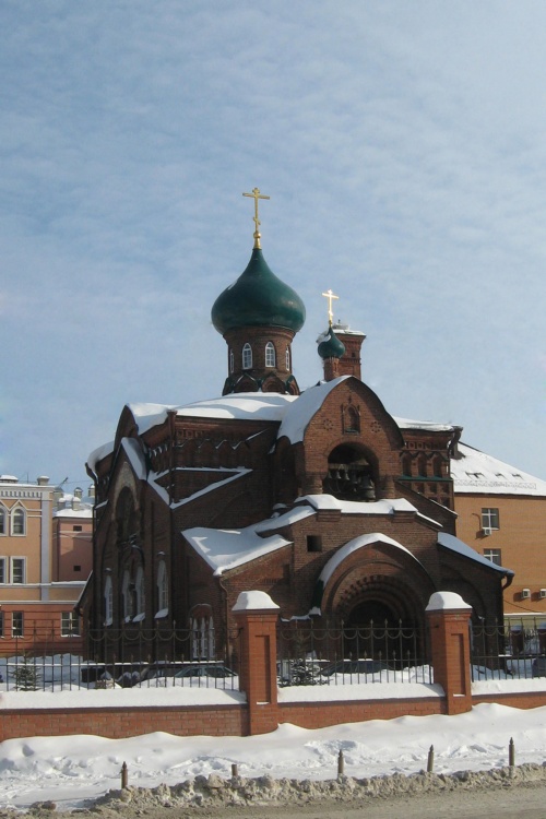 Вахитовский район. Церковь Казанской иконы Божией Матери. фасады