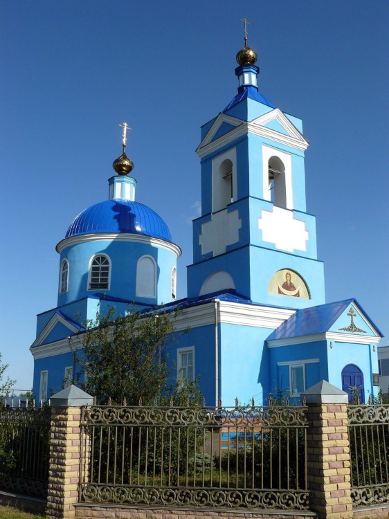 Церковь Покрова Пресвятой Богородицы, Большое Афанасово (Нижнекамский район, Республика Татарстан). фасады