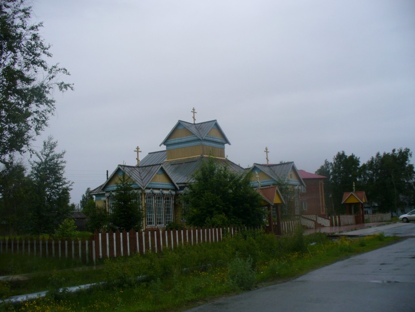 Церковь Спаса Нерукотворного Образа, Каргасок (Каргасокский район, Томская область). фасады