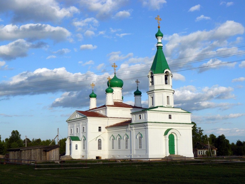 Нежнур. Церковь Николая Чудотворца. фасады